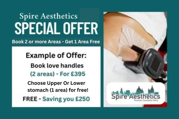 Fat Freezing Promotion Arnold from Spire Aesthetics - Book Today!