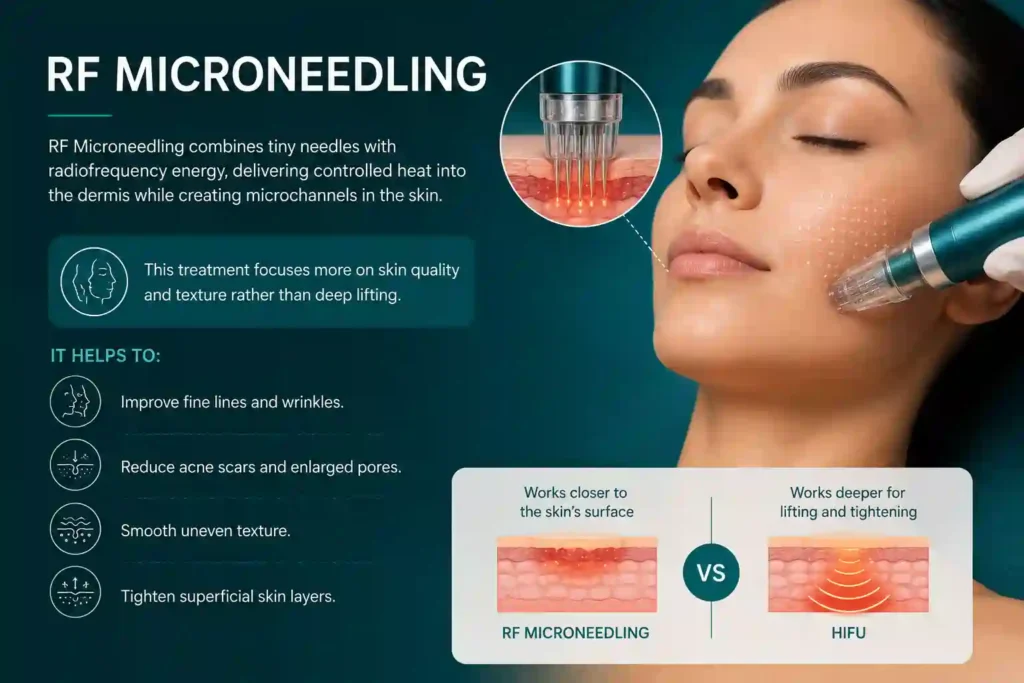 What Does RF Microneedling Do That HIFU Alone Cannot Arnold